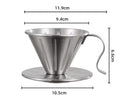 60° V Pour Over Coffee Cone