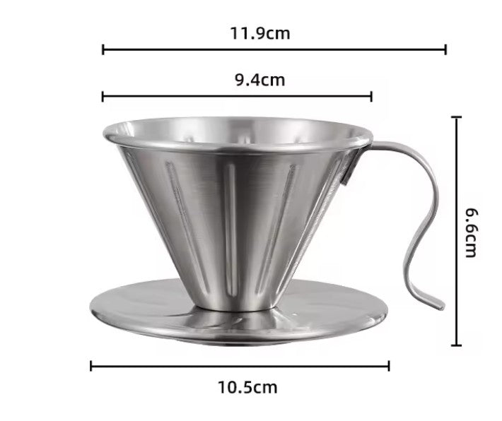 60° V Pour Over Coffee Cone