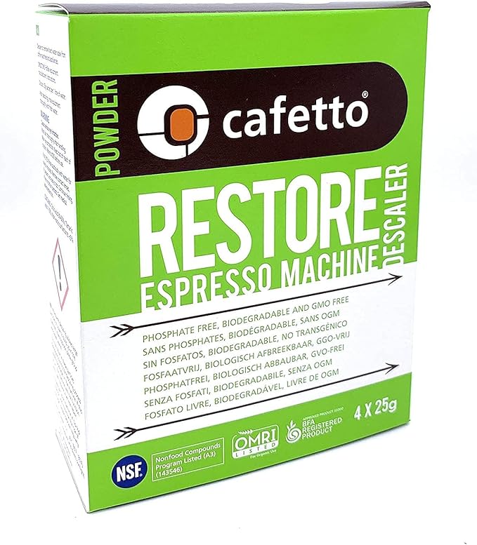Cafetto Restore Espresso Machine Descaler