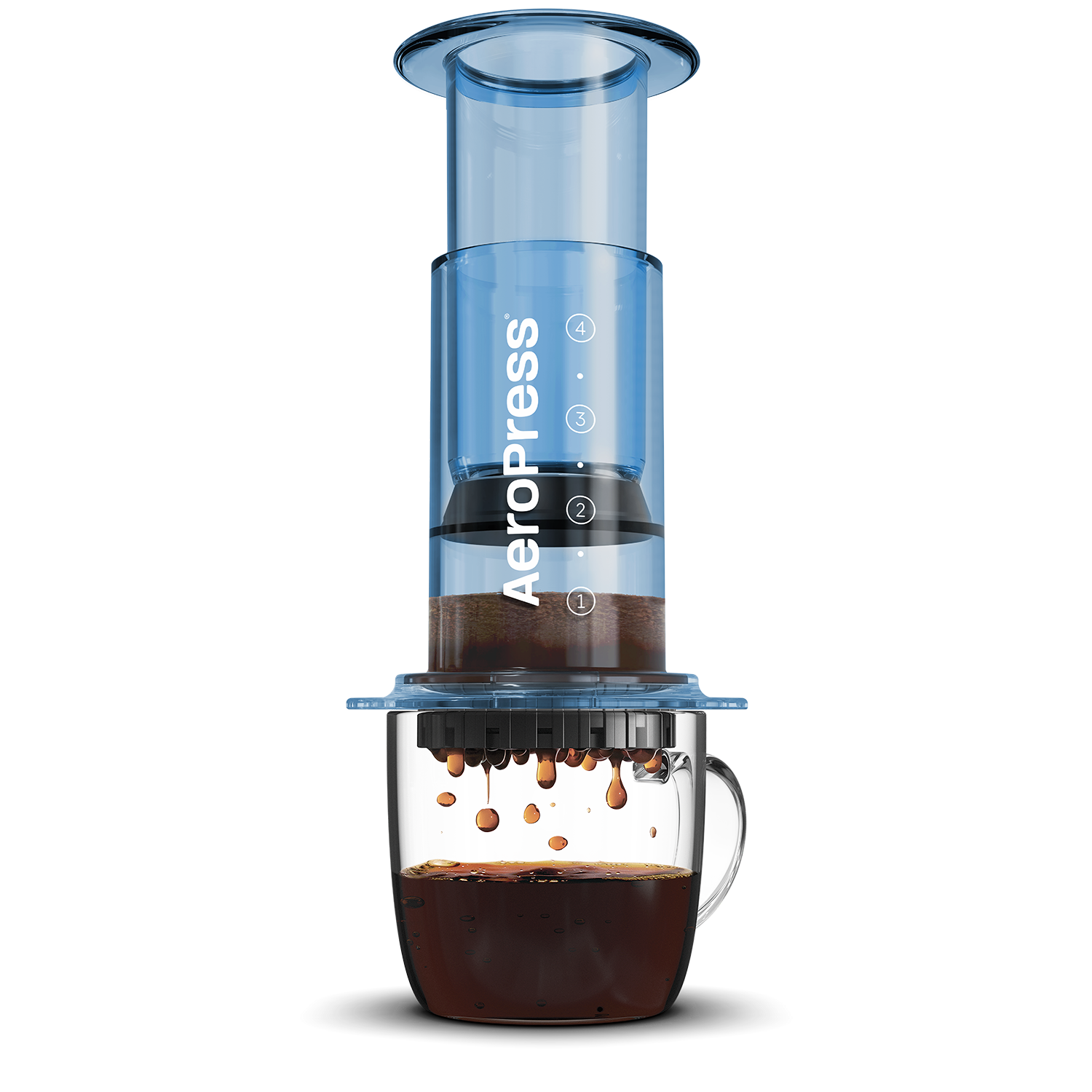Clear AeroPress Coffee Maker