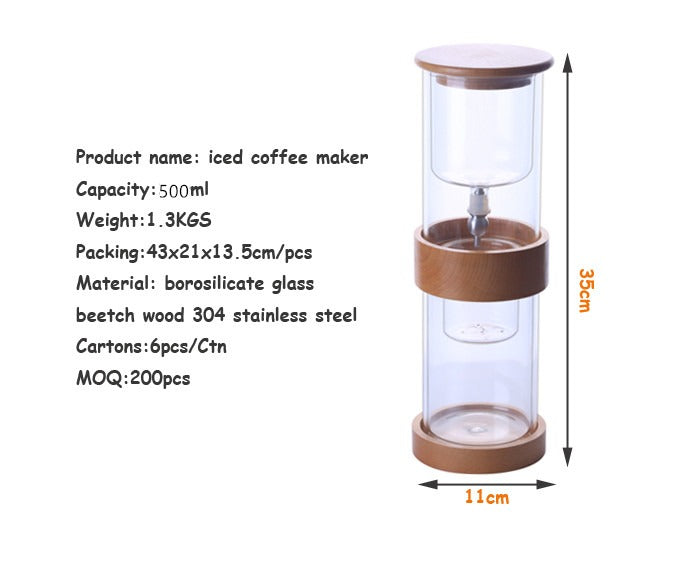 Mini Cold Brew Drip Tower 500ml