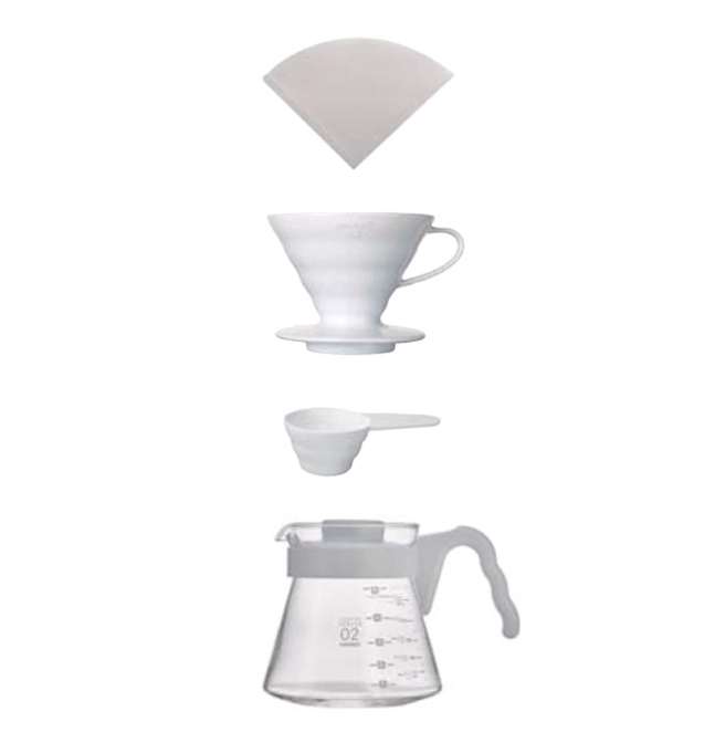 Hario V60 Ceramic Dripper 02 Set