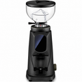 Fiorenzato All Ground Sense from Cirelli Coffee, a premium electric coffee grinder with built-in weight-based dosing, floating loading cell, 64mm titanium-coated burrs, touchscreen control, micrometric grind adjustment and espresso, moka and filter grind modes.