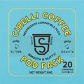 Cirelli Nespresso Compatible Coffee Pods 20 Pack with rich dark cacao, roasted nut flavour, creamy body, and smooth espresso crema.