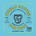 Cirelli Nespresso Compatible Coffee Pods 700 Pack with dark cacao, roasted nut flavour, creamy body, and smooth espresso crema.