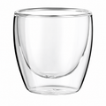 Classica Java Double Wall Glasses 6Pcs from Cirelli Coffee, a set of 100ml borosilicate thermal glasses for coffee, tea, hot drinks, cold drinks, espresso, piccolo, macchiato, and gifting.