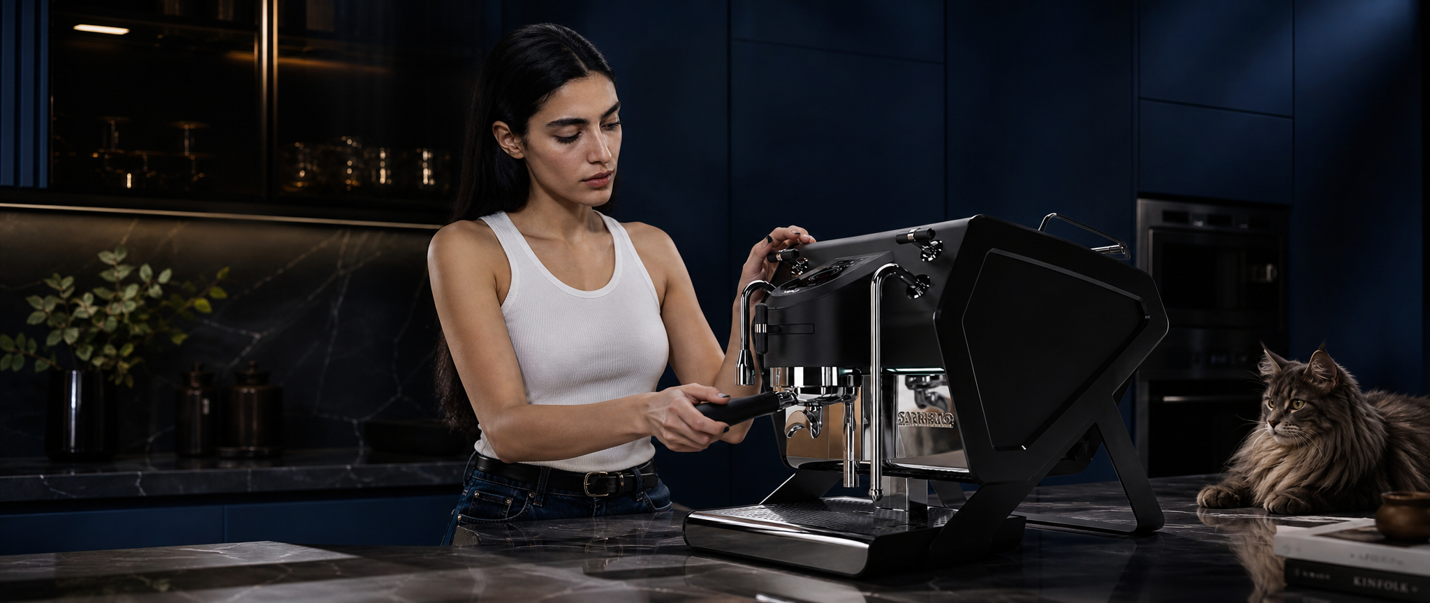 Home coffee machines by Cirelli Coffee for espresso, cappuccino, latte, flat white, and café-style coffee brewing at home.