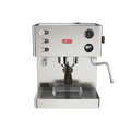 LELIT Elizabeth coffee machine from Cirelli Coffee, a compact dual boiler espresso machine with LELIT58 group head, LCC OLED display, adjustable pre-infusion, smart water detection, manometer, and anti-burn steam wand for home baristas.