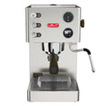Lelit Victoria coffee machine from Cirelli Coffee, a compact stainless steel espresso machine with LELIT58 commercial grouphead, LCC OLED display, pre-infusion, manometer, and anti-burn steam wand for home baristas.
