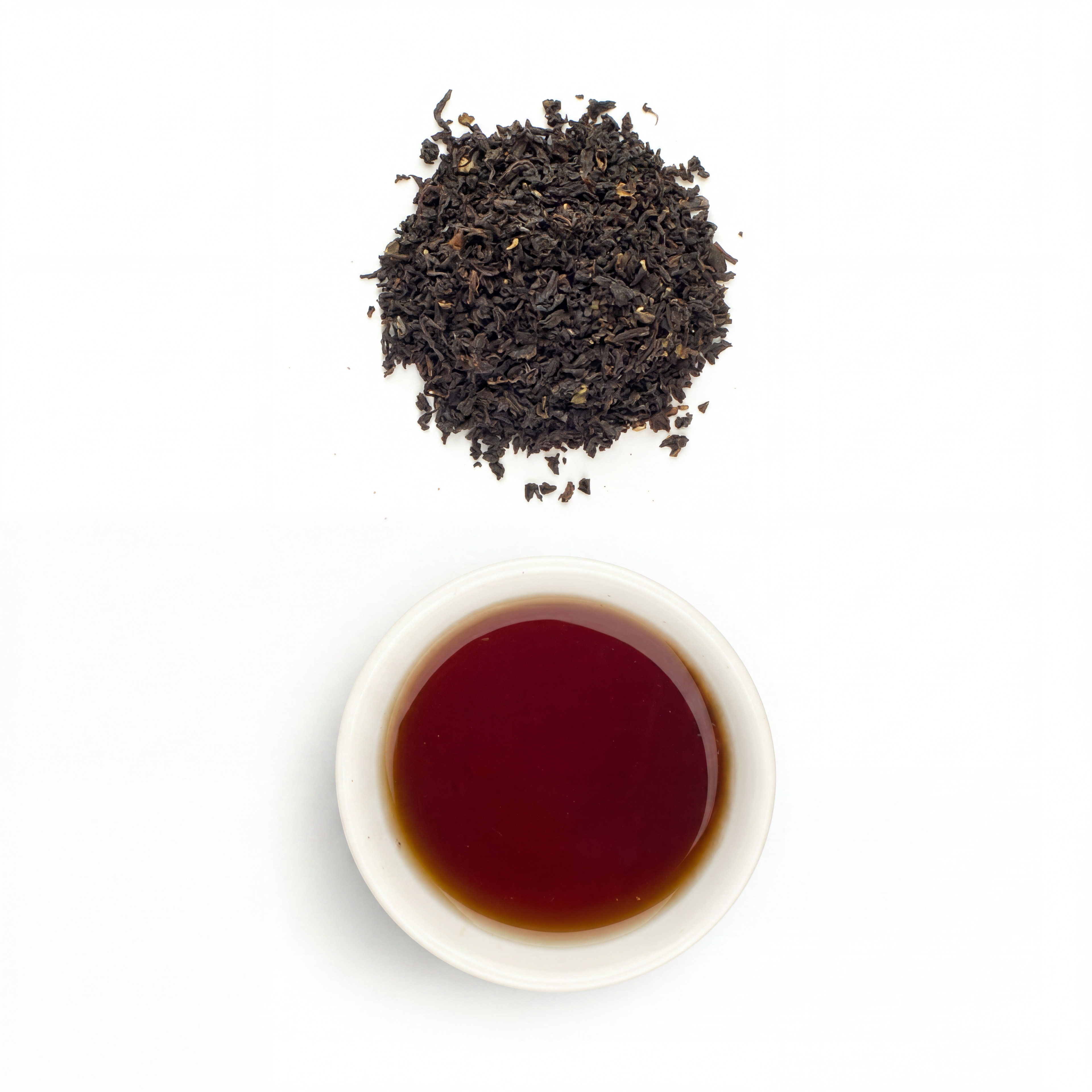 Organic English Breakfast Black Tea 500g from Cirelli Coffee, a robust full-bodied loose leaf black tea with subtle candied orange notes, locally packed in South Australia by T BAR TEA for cafés, offices and home brewing.