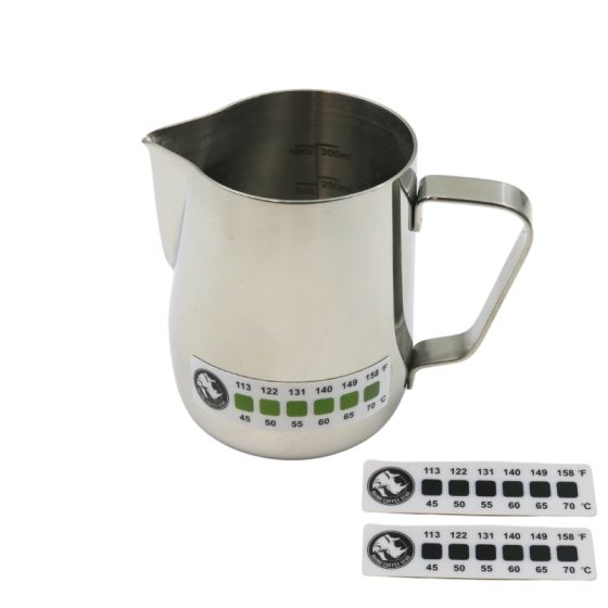 Rhino Pro 600ml Milk Pitcher (Double AccuTemp Set – 12oz)
