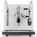 Sanremo Cube R 1 Group coffee machine from Cirelli Coffee, a gloss red heat exchanger espresso machine with E61 group head, rotary pump, PID temperature control, Wi-Fi app connectivity, scheduling, and smart home barista features.