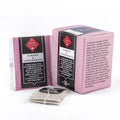 T-Bar Ginger and Lemongrass Herbal Tea 10pk from Cirelli Coffee, a vibrant caffeine-free silk bag herbal infusion with warming ginger and fresh citrusy lemongrass for digestion, relaxation, cafés, offices and home brewing.