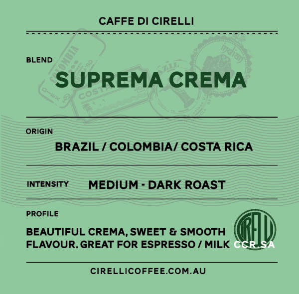 Suprema Crema Specialty Coffee