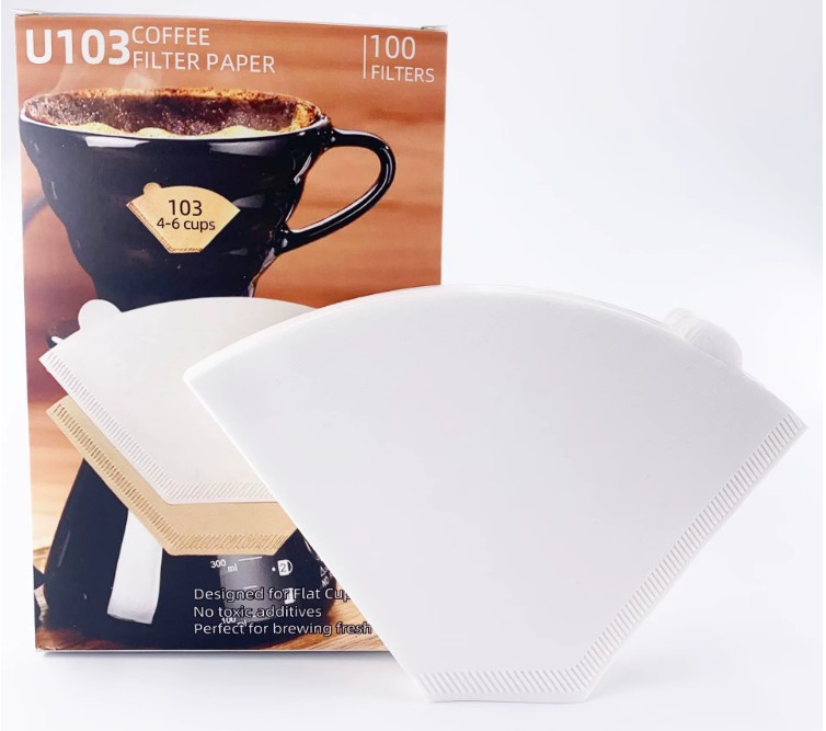 U103 COFFEE FILTERS WHITE
