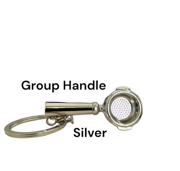 Group Handle (silver) keychain