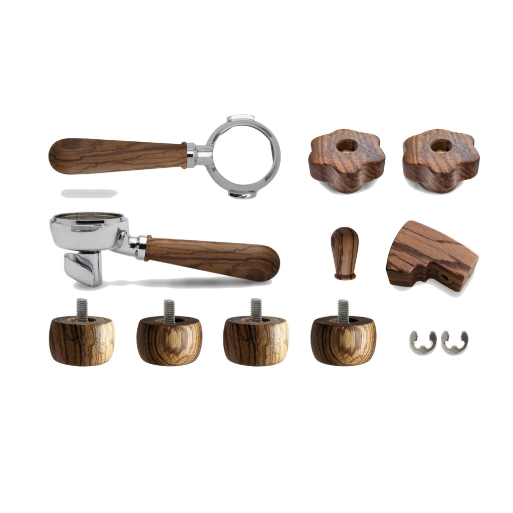 Lelit Zebrano Wooden Upgrade